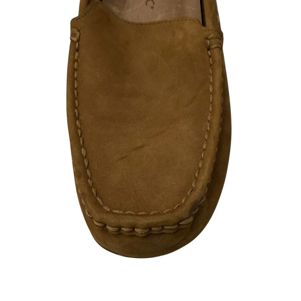 Men's Tempur Pedic Brantford Driving‎ Nubuck Moccasin Loafers Comfort Sz 10.5 M